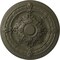 Ekena Millwork Vincent Ceiling Medallion (Fits Canopies up to 6"), Hand-Painted Witch Hazel, 26"OD x 3"P CM26VIWHF - alternate 1